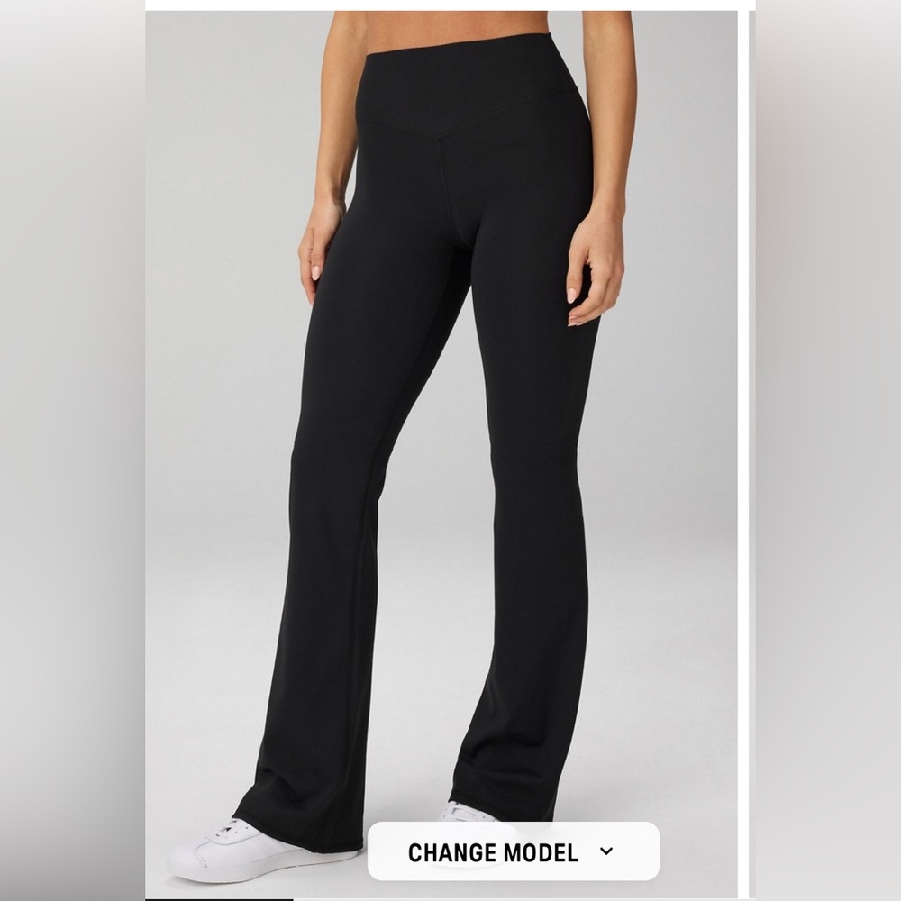 Fabletics Black Flare Leggings